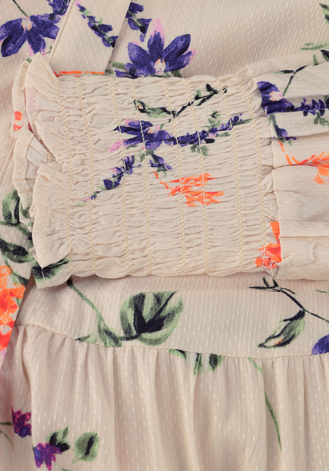 Beige Y.A.S. Maxi jurk YASASINA LS LONG SHIRT DRESS S. - large