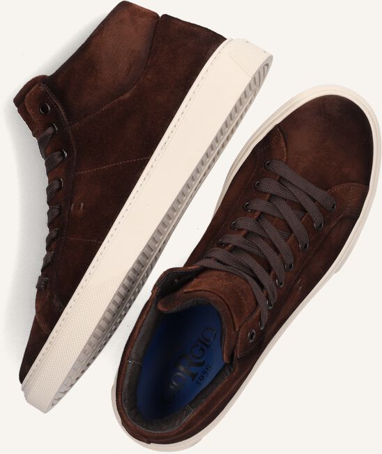 Bruine GIORGIO Hoge sneakers 31811 Bruine GIORGIO Hoge sneakers 31811 - large