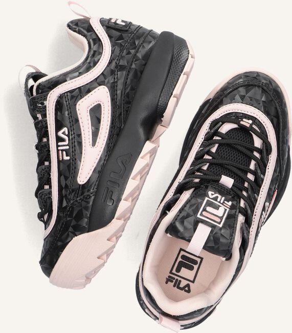 Zwarte FILA Lage sneakers DISRUPTOR F KIDS Omoda