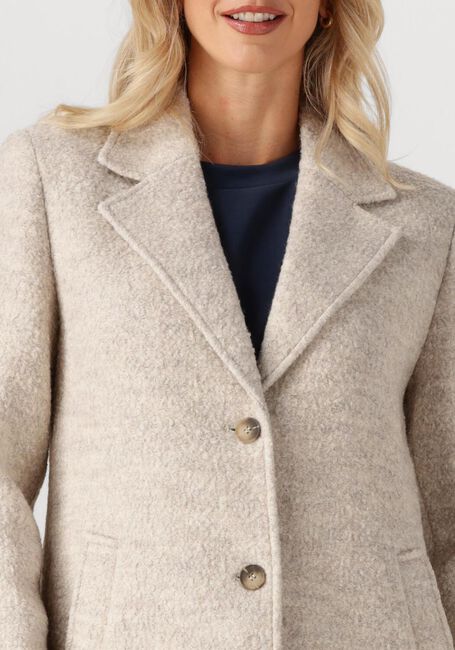 Zand SELECTED FEMME Mantel SLFSASJA BOUCLE LANO COAT - large