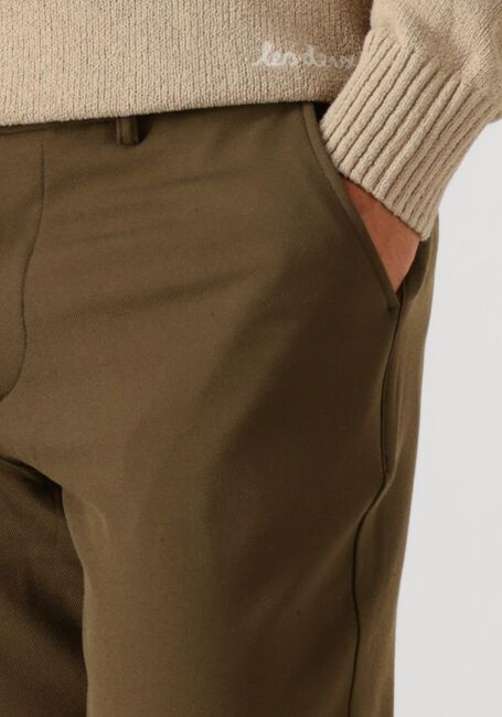 Olijf LES DEUX Pantalon COMO REG SUIT PANTS - large