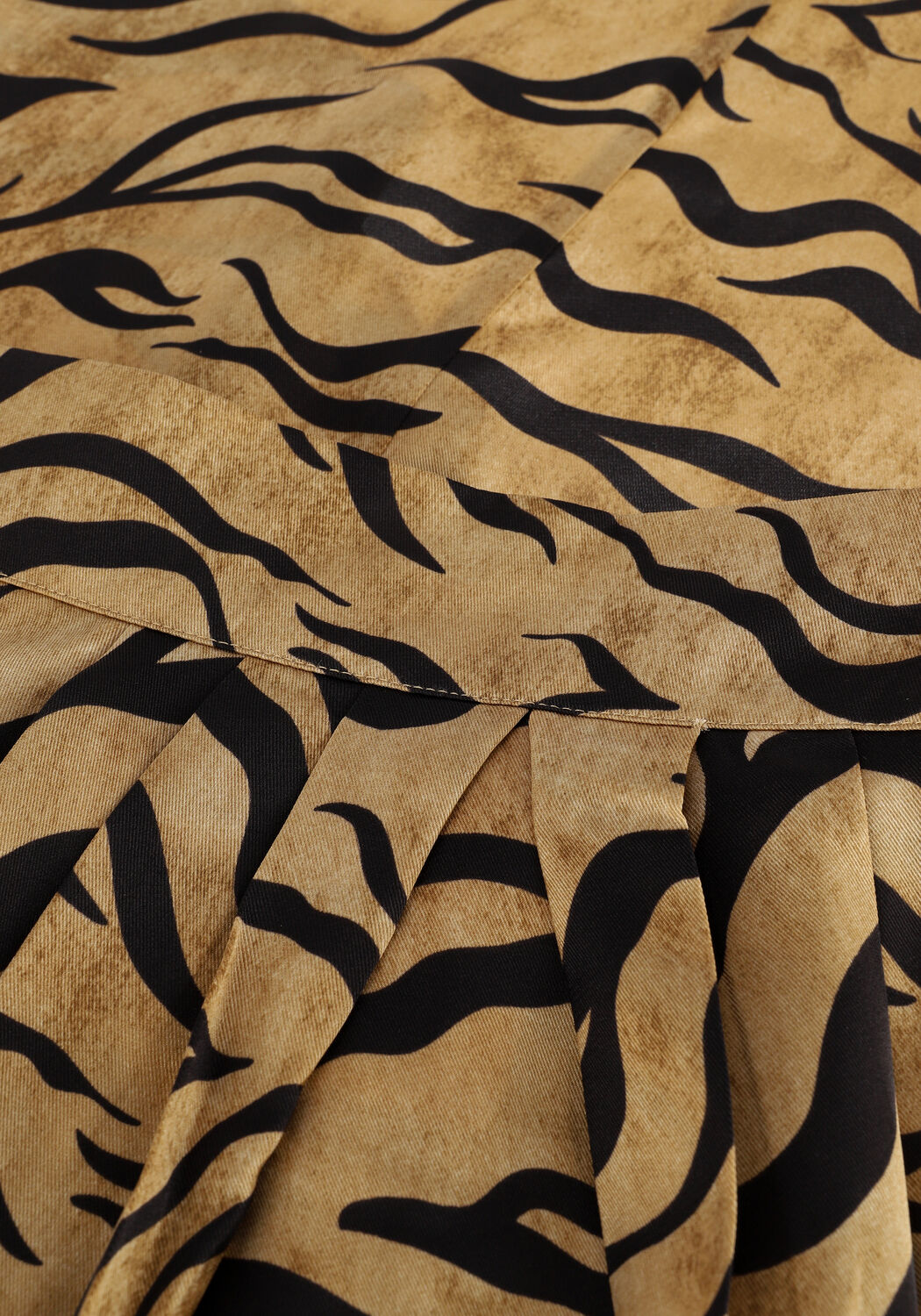 Camel SCOTCH & SODA Midirok LOOSE FIT ORGANIC COTTON SKIRT - large