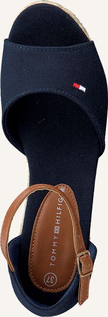 Blauwe TOMMY HILFIGER Platte sandalen ROPE WEDGE SANDAL Blauwe TOMMY HILFIGER Platte sandalen ROPE WEDGE SANDAL - large