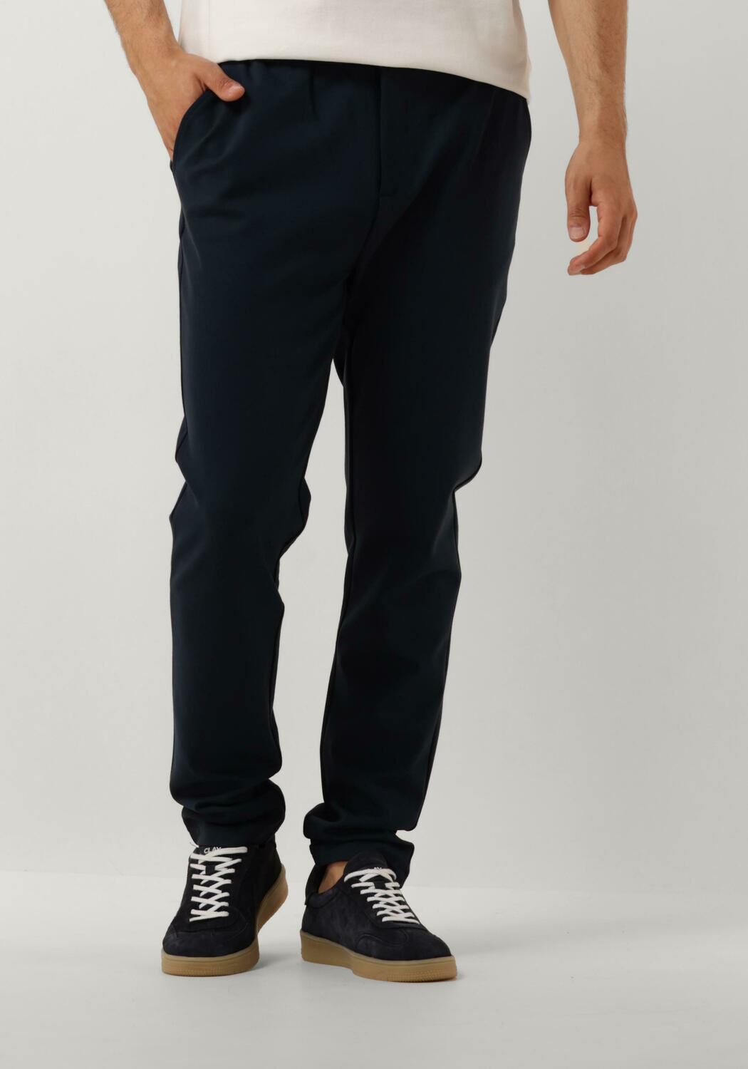 PURE PATH Heren Broeken Punta Pants With Pockets Donkerblauw