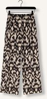 Bruine BY-BAR Wijde broek BENJI BROWN BATIK PANTS Bruine BY-BAR Wijde broek BENJI BROWN BATIK PANTS - medium