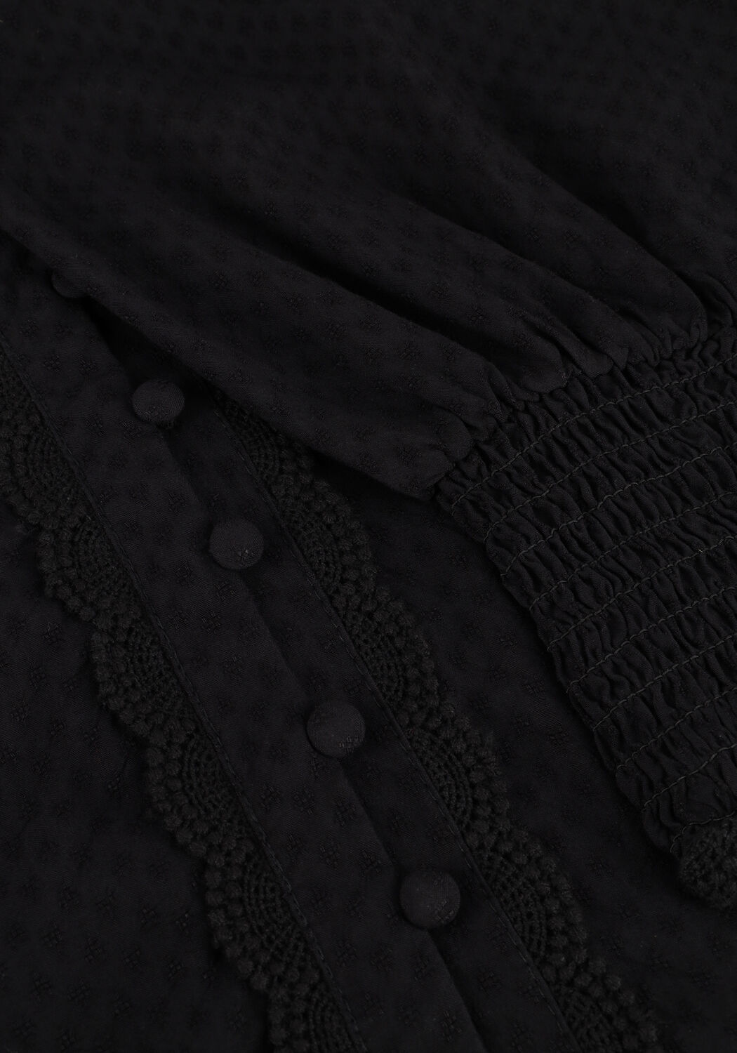 Zwarte Y.A.S. Mini jurk YASTILERA LS SHIRT DRESS - large