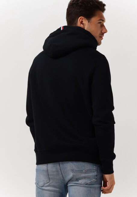 Donkerblauwe TOMMY HILFIGER Sweater ESSENTIAL MONOGRAM HOODY - large