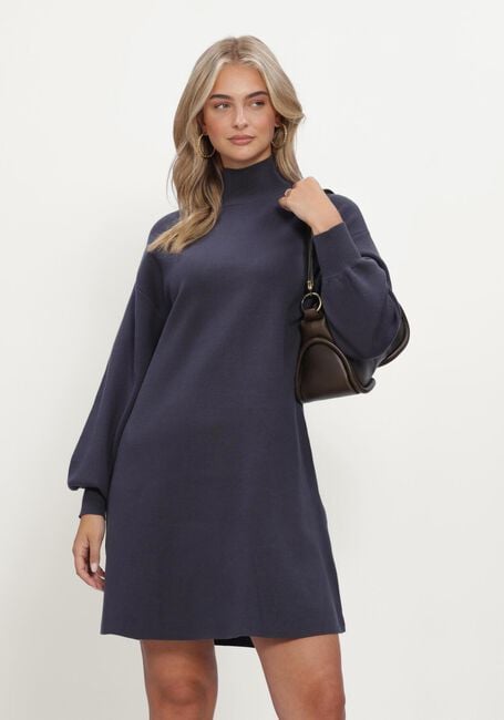 Donkerblauwe MSCH COPENHAGEN Mini jurk MSCHMERCY EAST M DRESS - large