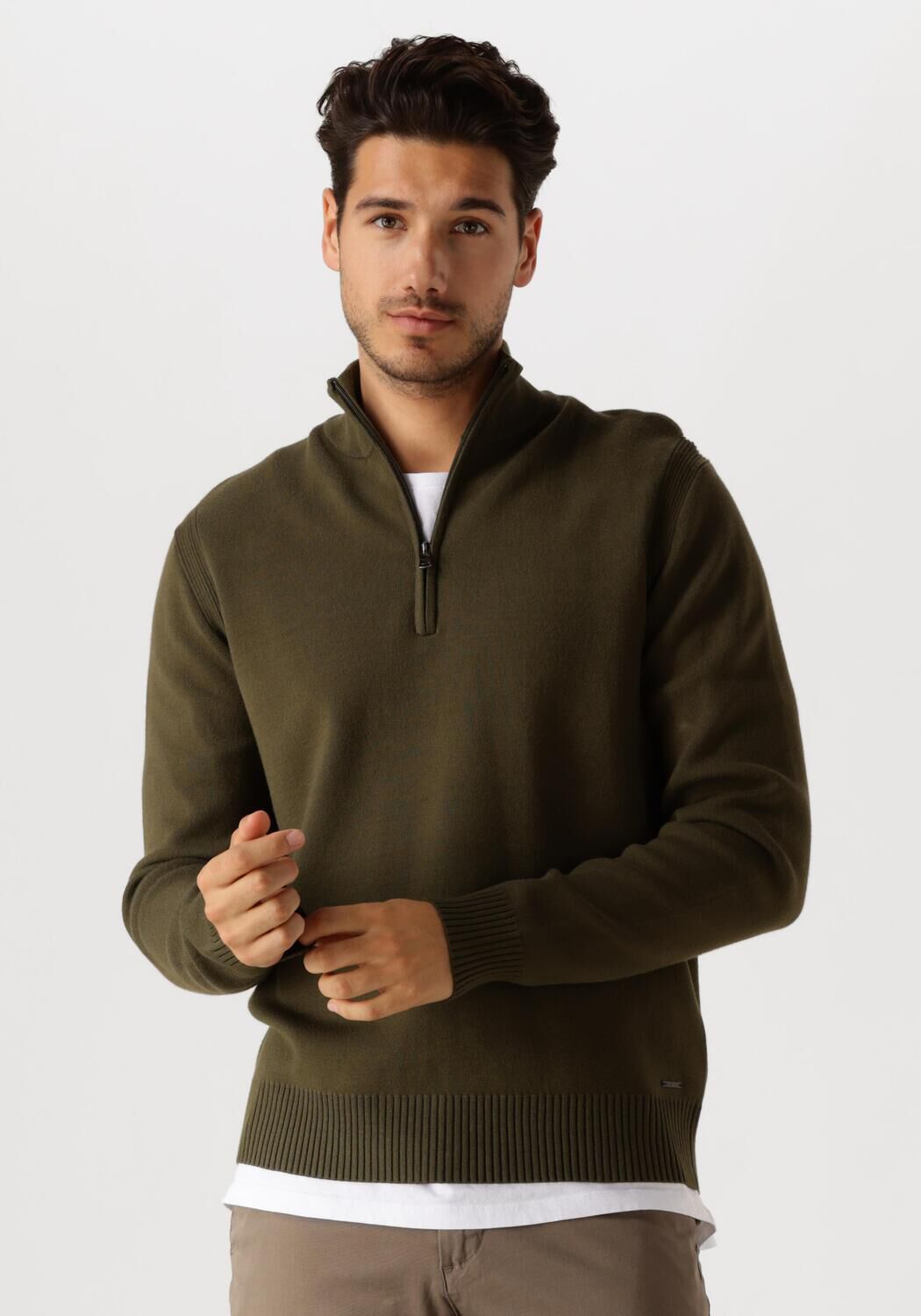 Dstrezzed Skipper Pullover in herfst winter stijl Green Heren