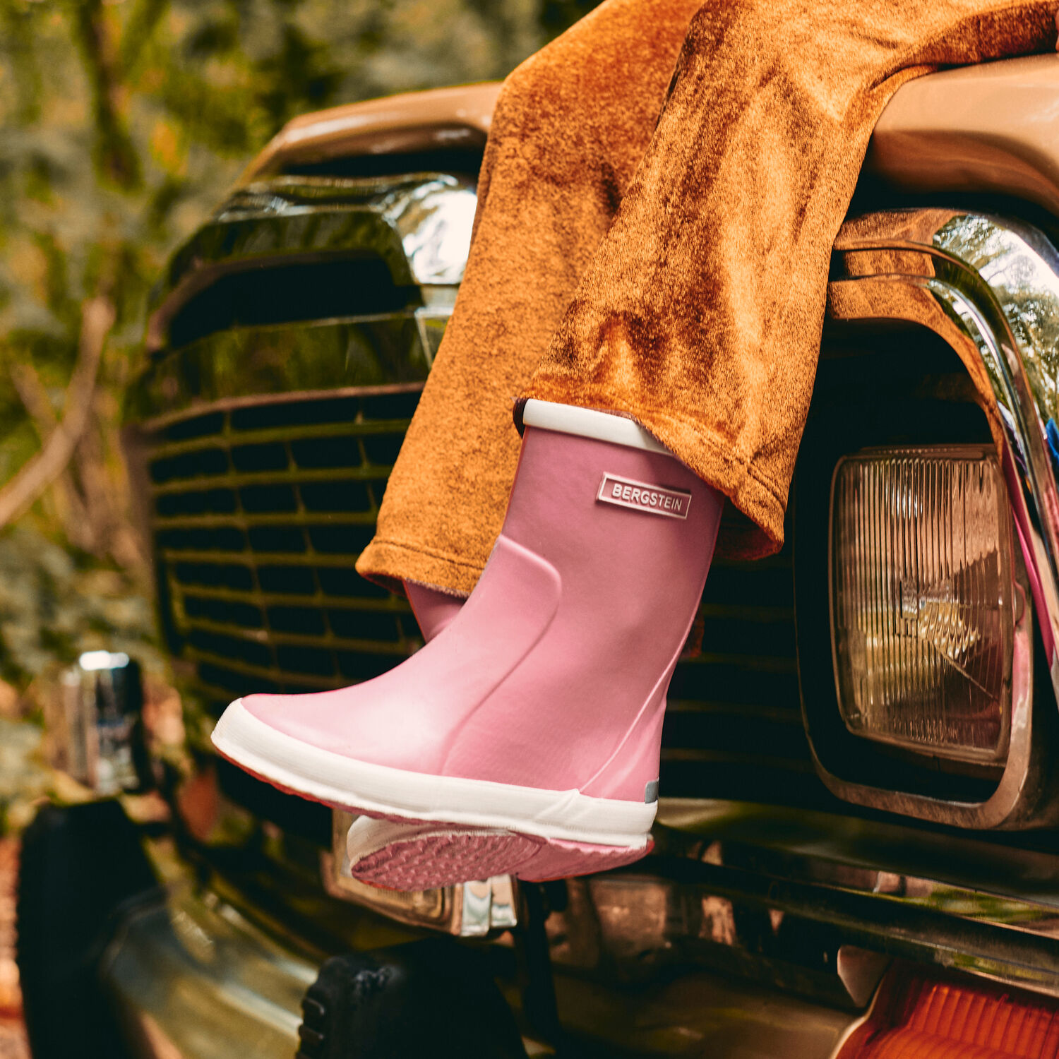 Roze BERGSTEIN Regenlaarzen RAINBOOT - large