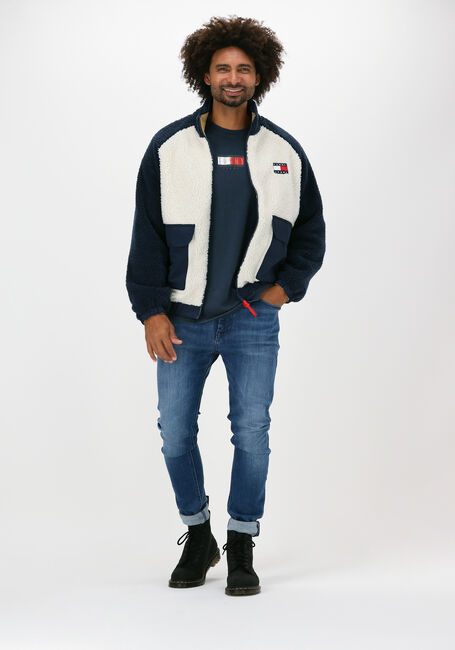 Gebroken wit TOMMY JEANS Jack TJM REVERSIBLE SHERPA JACKET - large