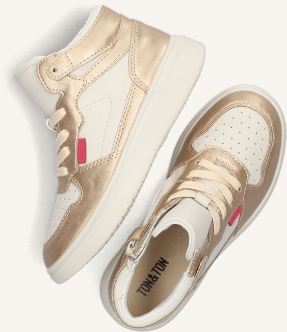 Gouden TON & TON Hoge sneakers SELMA Gouden TON & TON Hoge sneakers SELMA - large