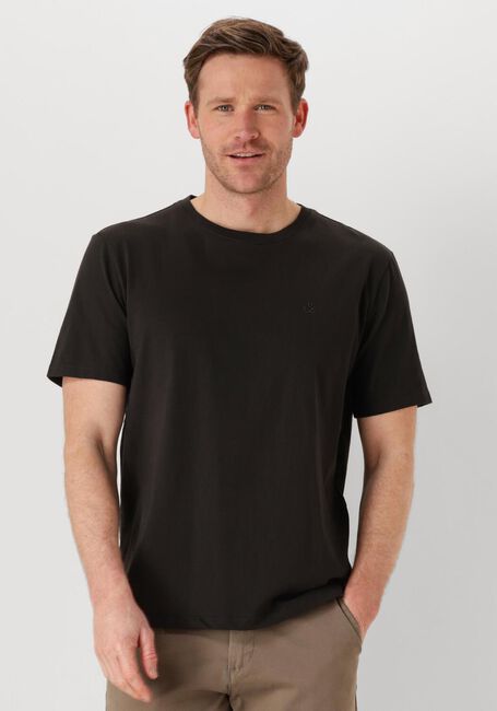 Zwarte SCOTCH & SODA T-shirt LOGO T-SHIRT - large