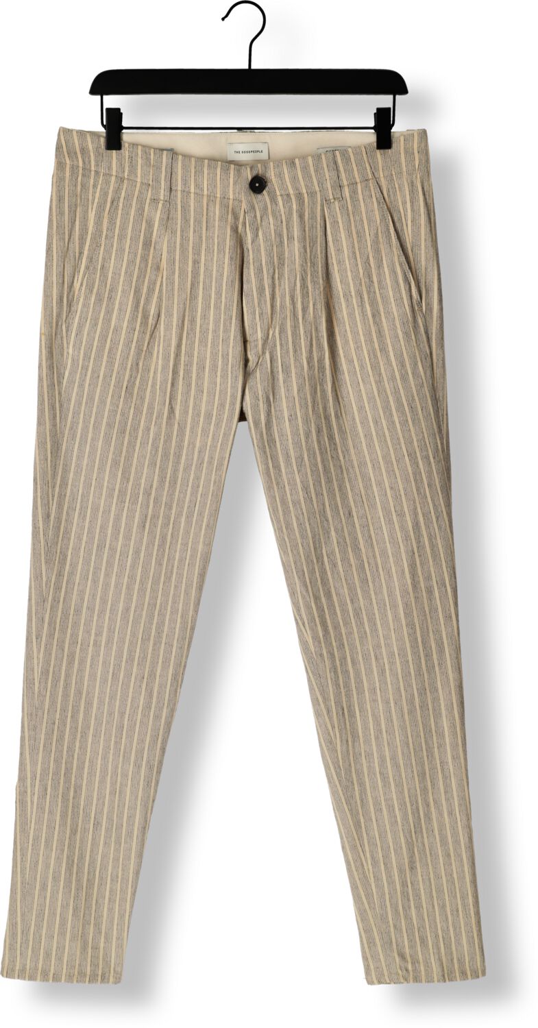THE GOODPEOPLE Heren Broeken Bart Beige