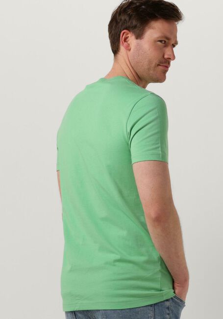 Groene CALVIN KLEIN T-shirt MICRO MONOLGO TEE - large