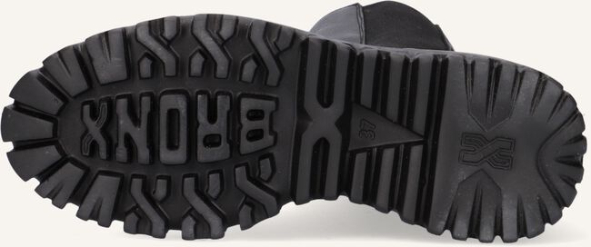 Zwarte BRONX Enkellaarsjes CURV-Y 47365 Zwarte BRONX Enkellaarsjes CURV-Y 47365 - large