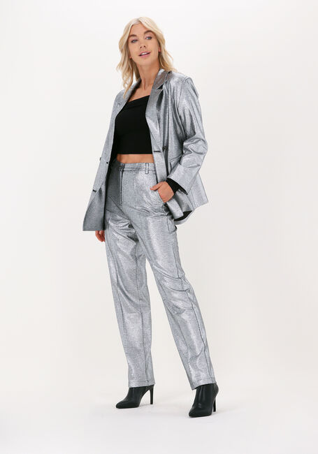 Zilveren SELECTED WOMEN Blazer SANA LSL OVERSIZE BLAZER - large