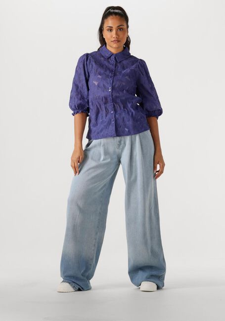 Blauwe POM AMSTERDAM Blouses SAPPHIRE BLOUSE - large