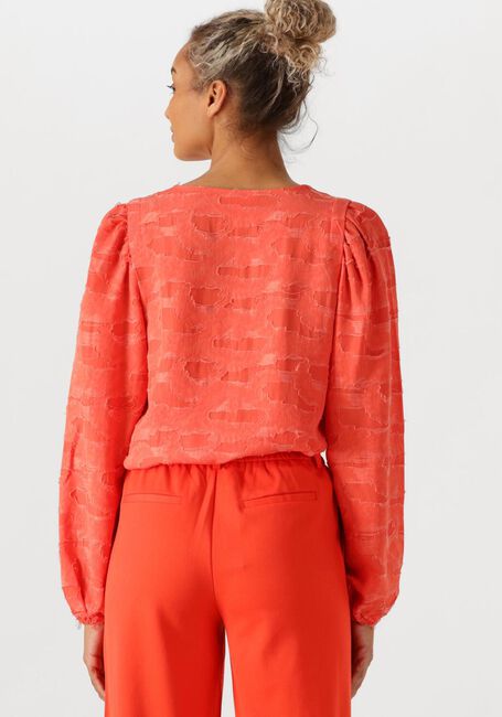 Oranje OBJECT Blouses OBJSUKI LS TOP 137 - large