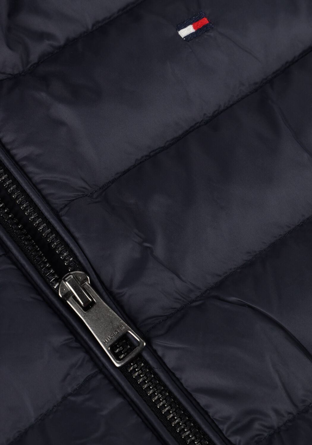 Blauwe TOMMY HILFIGER Bodywarmer MIX MEDIA VEST - large