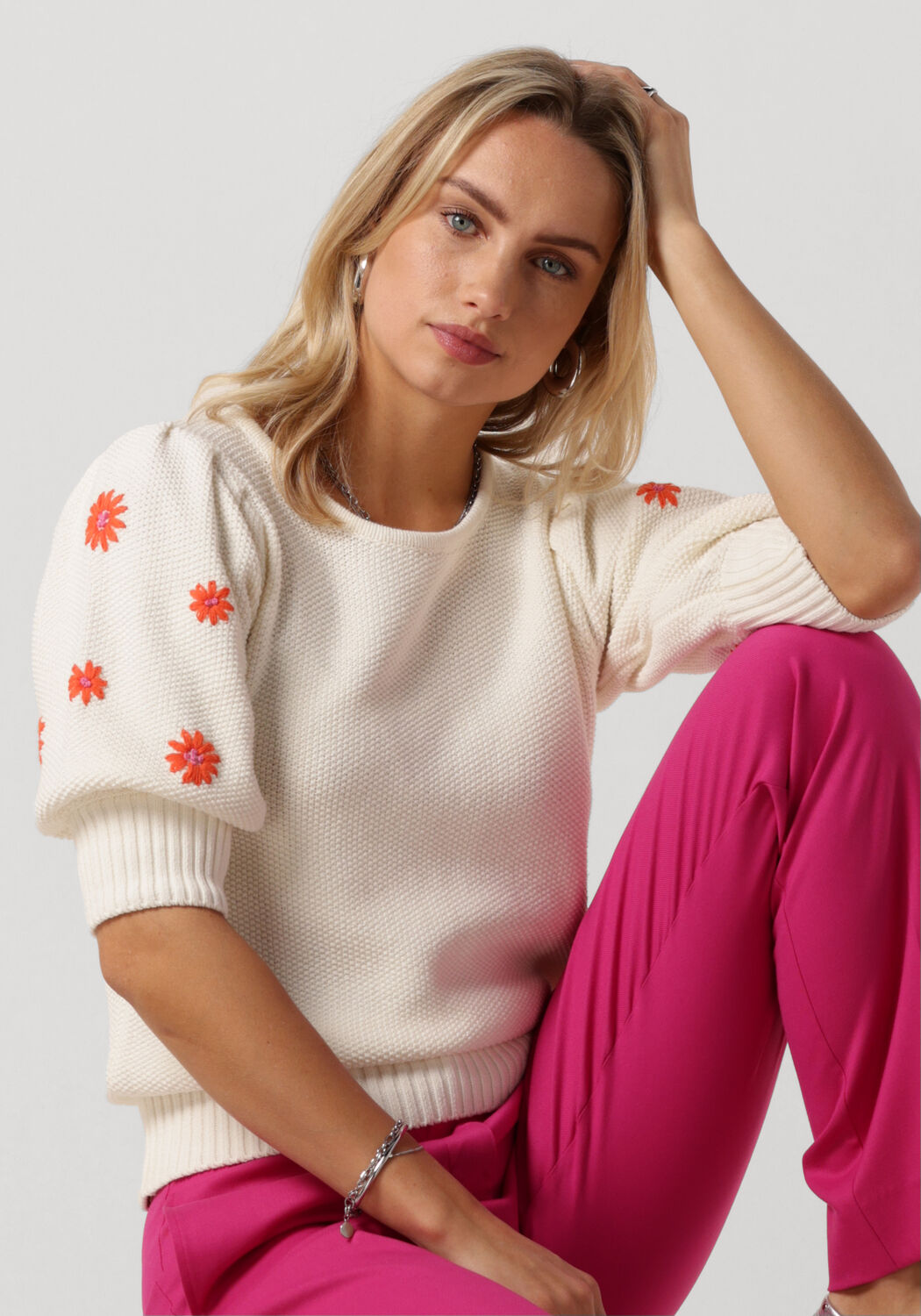 FABIENNE CHAPOT Dames Truien & Vesten Rice Pullover Ecru