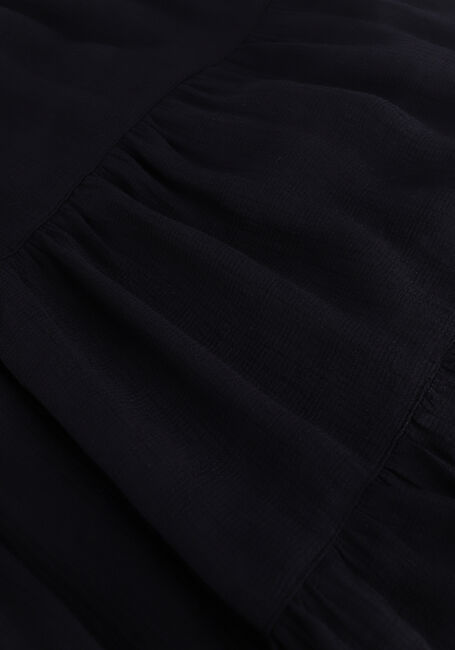 Zwarte SCOTCH & SODA Mini jurk MIDI-LENGTH PANELED DRESS WITH GATHERING DETAILS - large