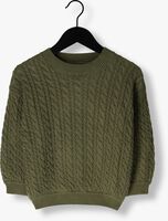 Groene YOUR WISHES Trui GERRY CABLE KNIT - medium