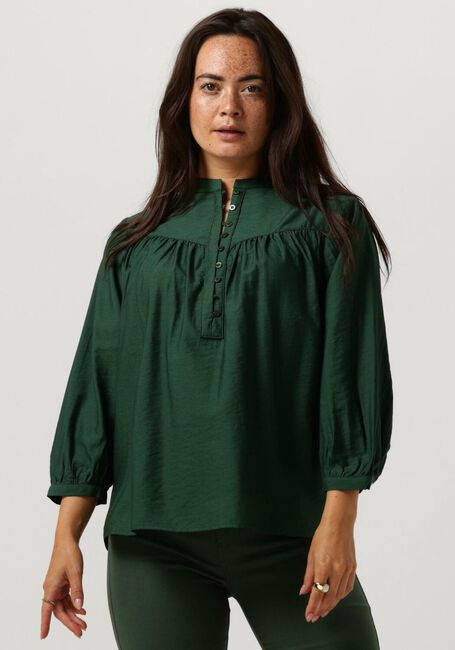 Groene MINUS Blouses ARIELLE 3/4 SLEEVE BLOUSE - large