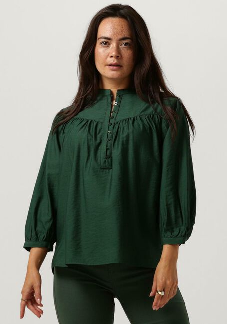 Groene MINUS Blouse ARIELLE 3/4 SLEEVE BLOUSE - large