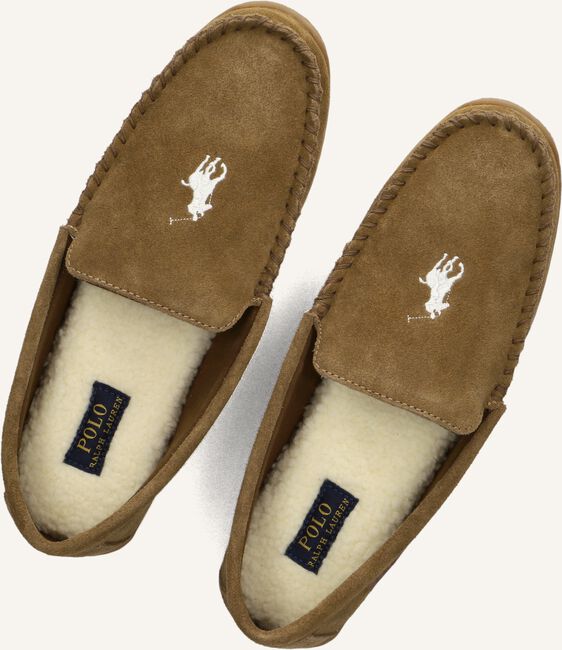 Bruine POLO RALPH LAUREN Instappers BRENAN-DRESS Bruine POLO RALPH LAUREN Instappers BRENAN-DRESS - large