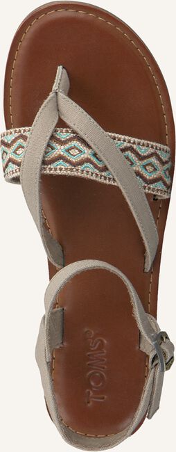 Taupe TOMS Platte sandalen WM LEXIE SAND Taupe TOMS Platte sandalen WM LEXIE SAND - large