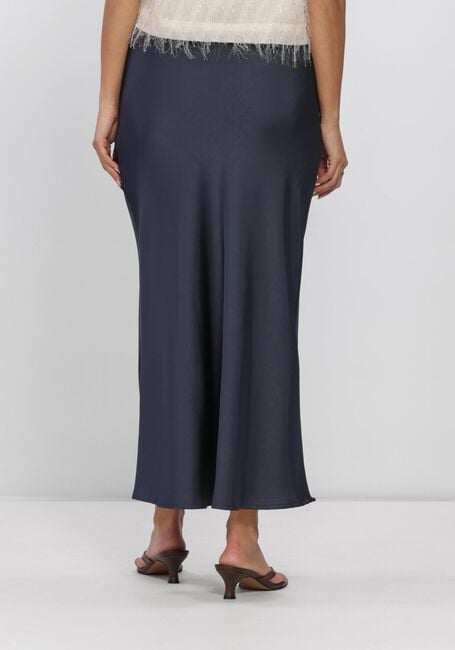 Blauwe NEO NOIR Maxirok VICKY HEAVY SATEEN SKIRT - large