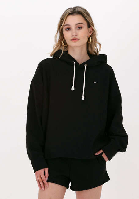 Verwarren Verminderen blaas gat Zwarte CHAMPION Trui HOODED SWEATSHIRT DMS PLAIN | Omoda