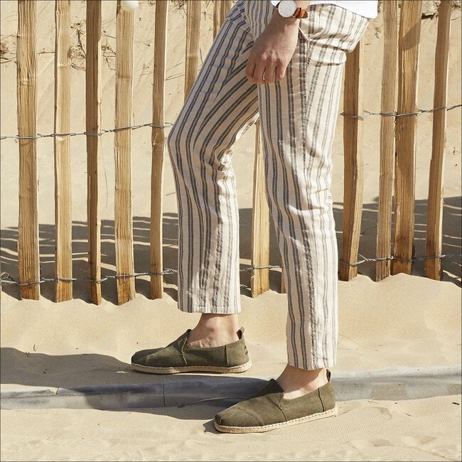 Groene TOMS Espadrilles DECONSTRUCTED ALPARGATA MEN Groene TOMS Espadrilles DECONSTRUCTED ALPARGATA MEN - large