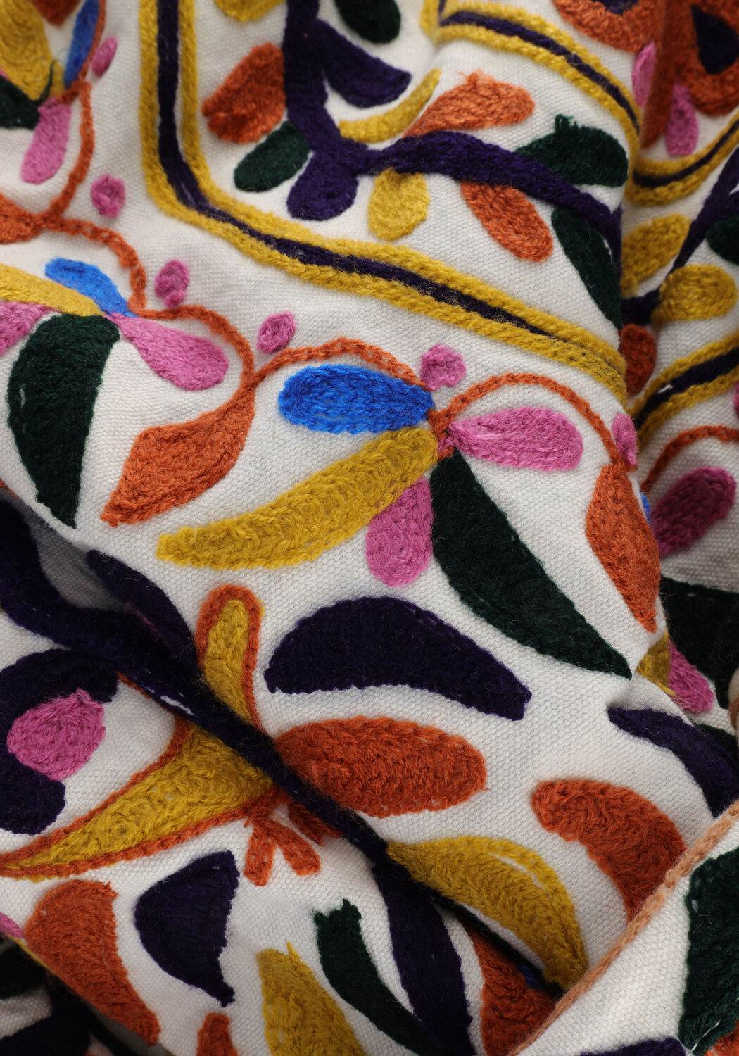 Gebroken wit SISSEL EDELBO Kimono SALOME BLANKET JACKET - large