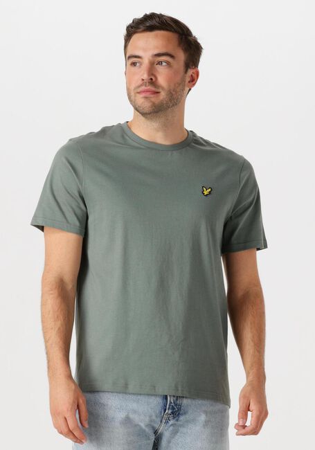 Groene LYLE & SCOTT T-shirt PLAIN T-SHIRT - large