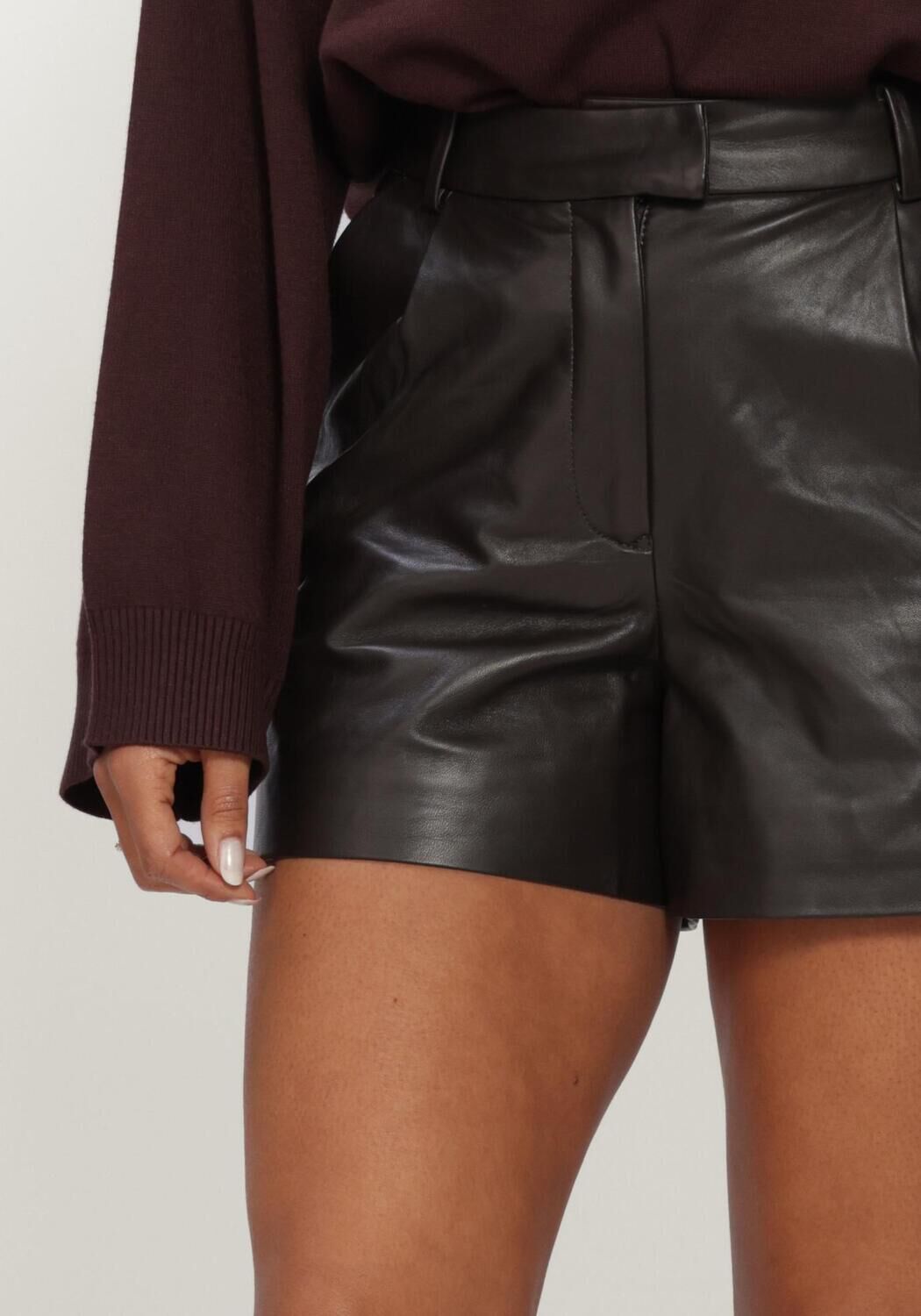 STUDIO AR Dames Broeken Sofie Sheep Soft Waxed Bruin