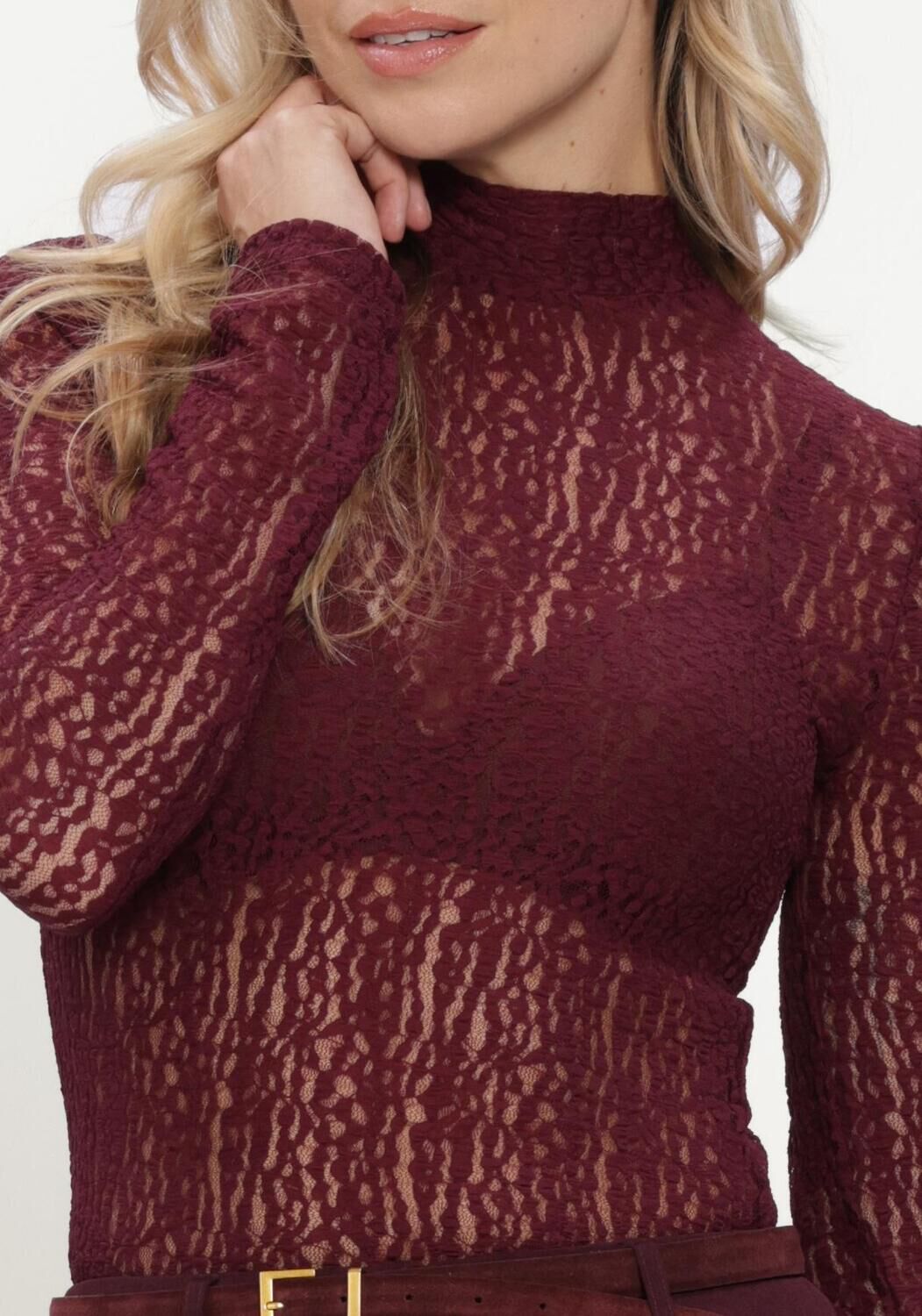 Bordeaux YDENCE Top TOP ROBERTA - large