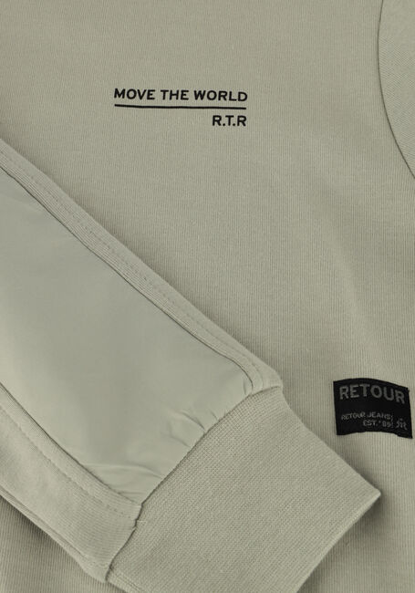 Groene RETOUR Sweater LONDON B - large