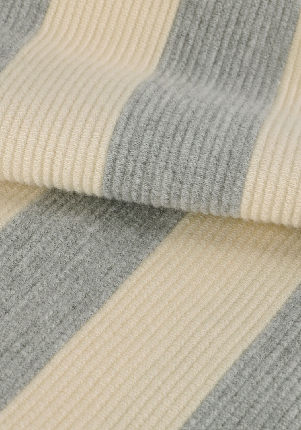 Ecru DAILY7 T-shirt T-SHIRT LS BIG STRIPE - large