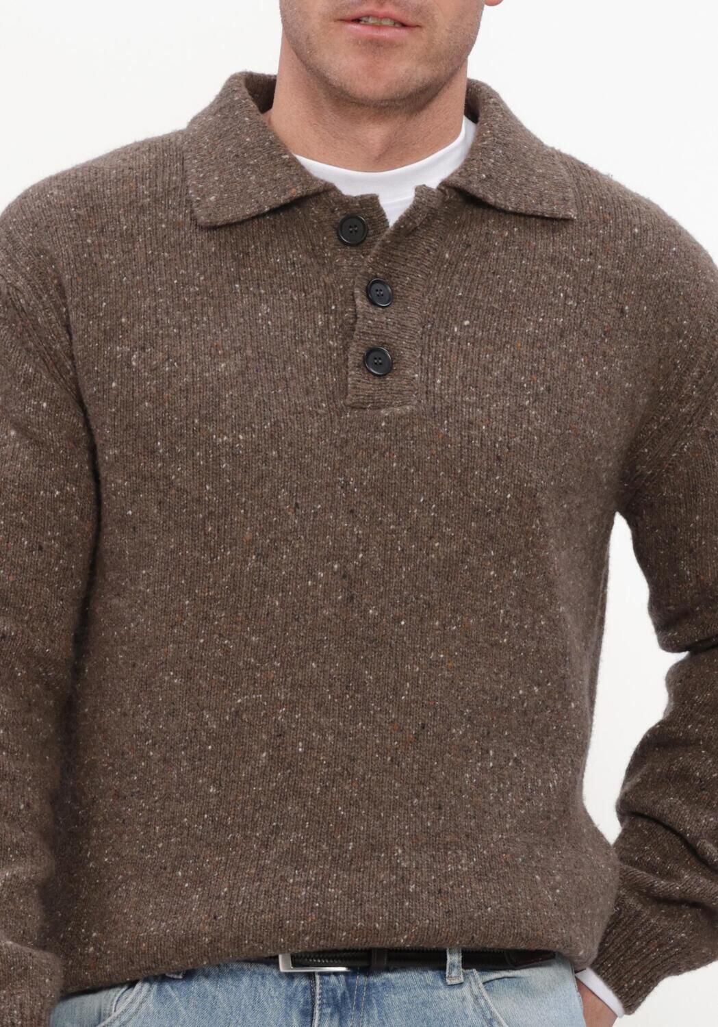 Bruine THE GOODPEOPLE Trui KPOLO - large