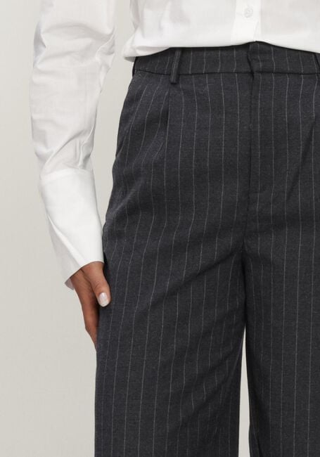 Grijze ALIX THE LABEL Broeken LADIES WOVEN BIG STRIPE PANTS - large