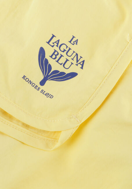 Gele KONGES SLOJD Zwembroeken POMIO SWIM SHORTS - large