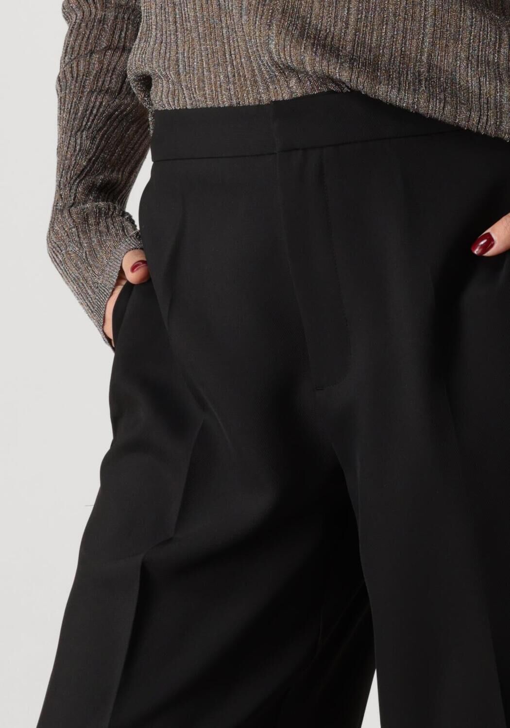 MOS MOSH Dames Broeken Leya Miley Pant Zwart
