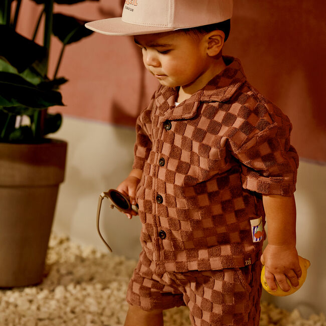 Bruine Z8 Korte broek NOVAN - large