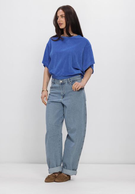 Blauwe BY-BAR Tops & T-shirts NUKI SLUB TOP - large