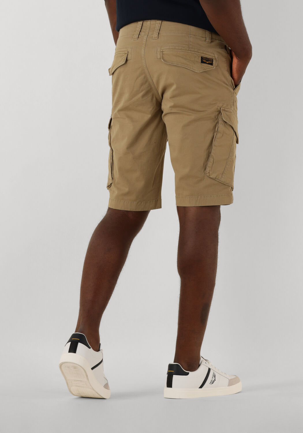 PME LEGEND Heren Broeken Nordrop Cargo Shorts Khaki