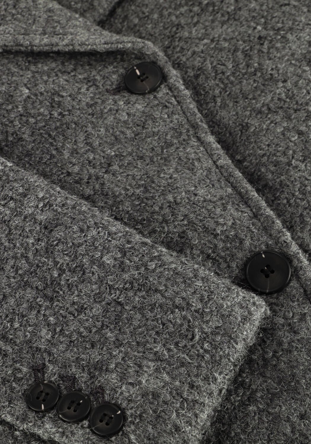 Grijze SELECTED WOMEN Jack SLFALMA BOUCLE LANO JACKET - large