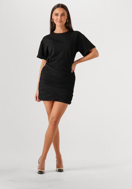 Zwarte JOSH V Midi jurk DOMINIQUE - large