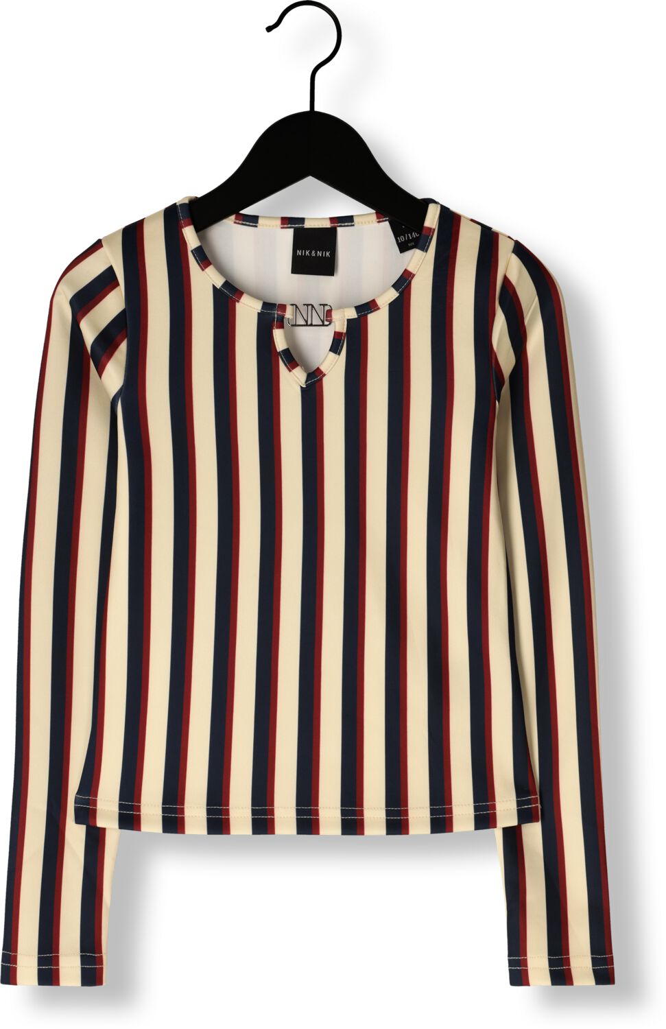 NIK & NIK Meisjes Tops & T-shirts Striped Ls Top Multi